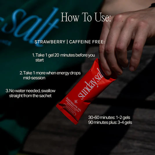 Strawberry - Caffeine-Free Energy Gel