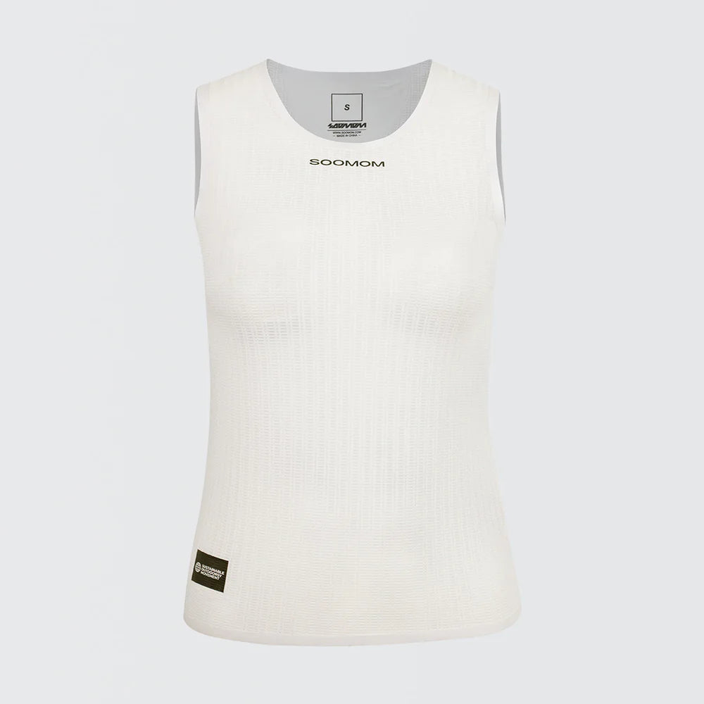 Women's All-Around Lightweight Singlet Base Layer - White