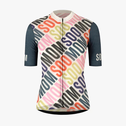 Women's Soomom x Spin Spin Art Series Merino Jersey - Slipstream