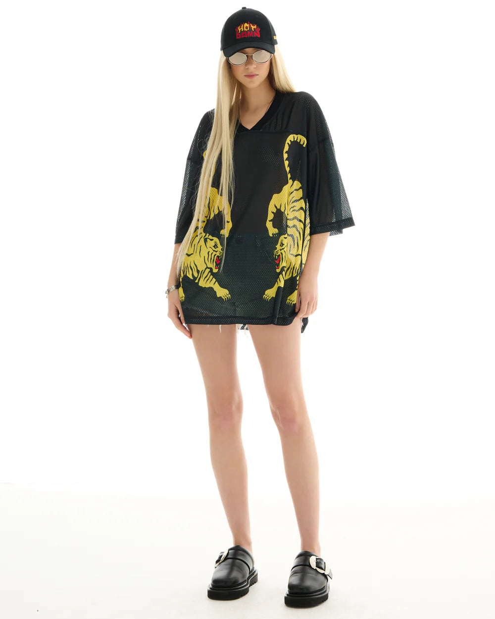 Crouching Tiger Football Jersey - Black