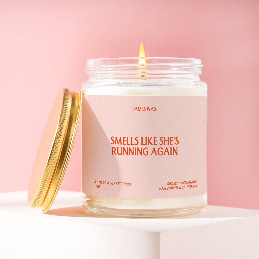 'Smells Like She's Running Again' Candle