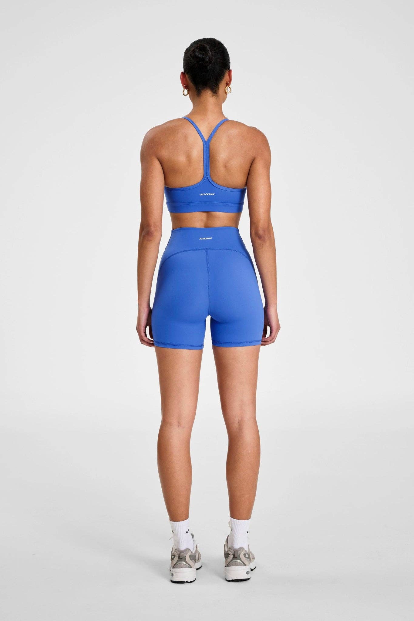 CLOUDCORE Y-Back Sports Bra: Sicily Blue