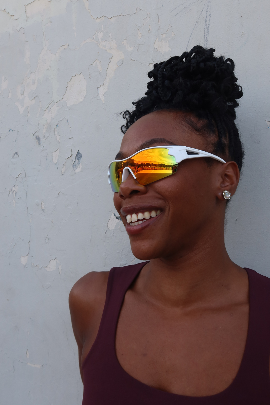 Session Citrus Mirror – Polarized Running Sunglasses