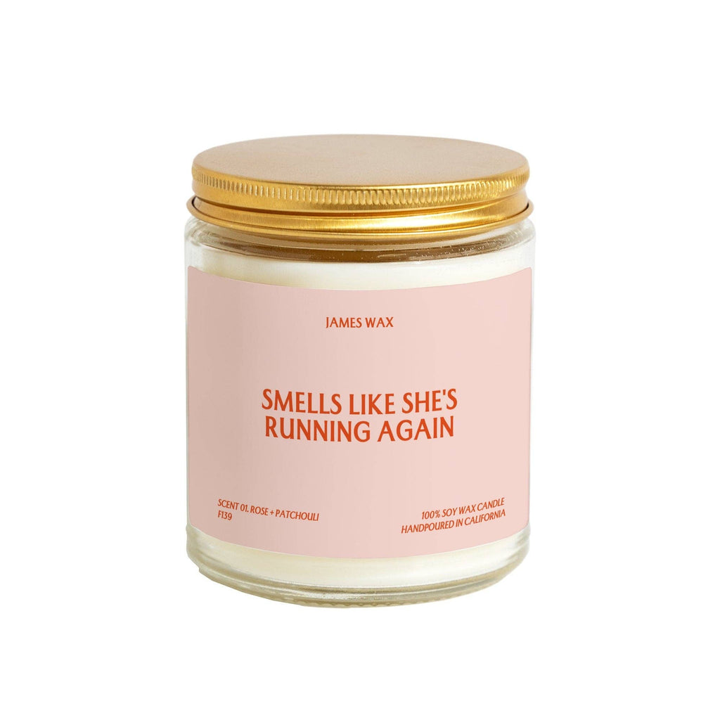 'Smells Like She's Running Again' Candle