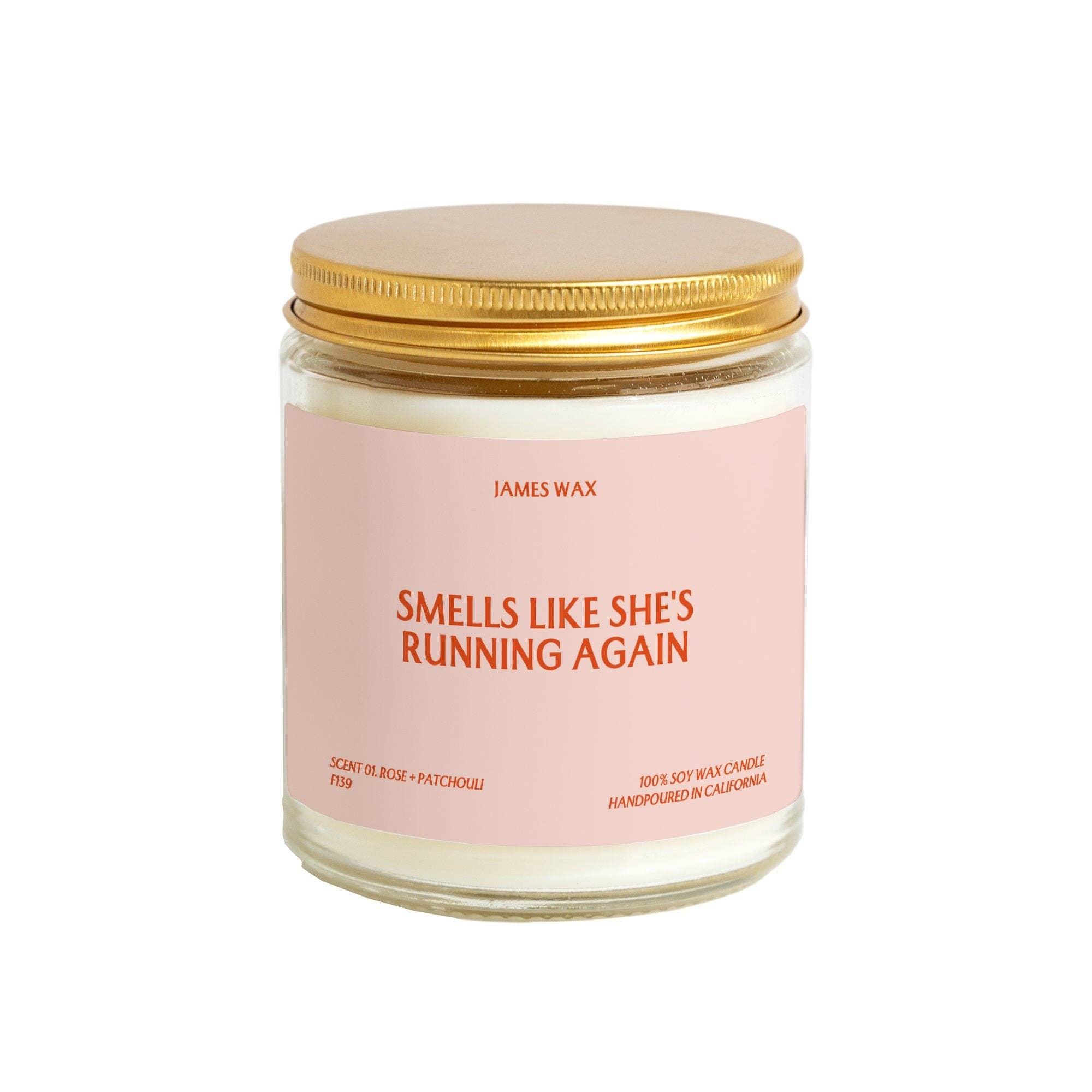 'Smells Like She's Running Again' Candle