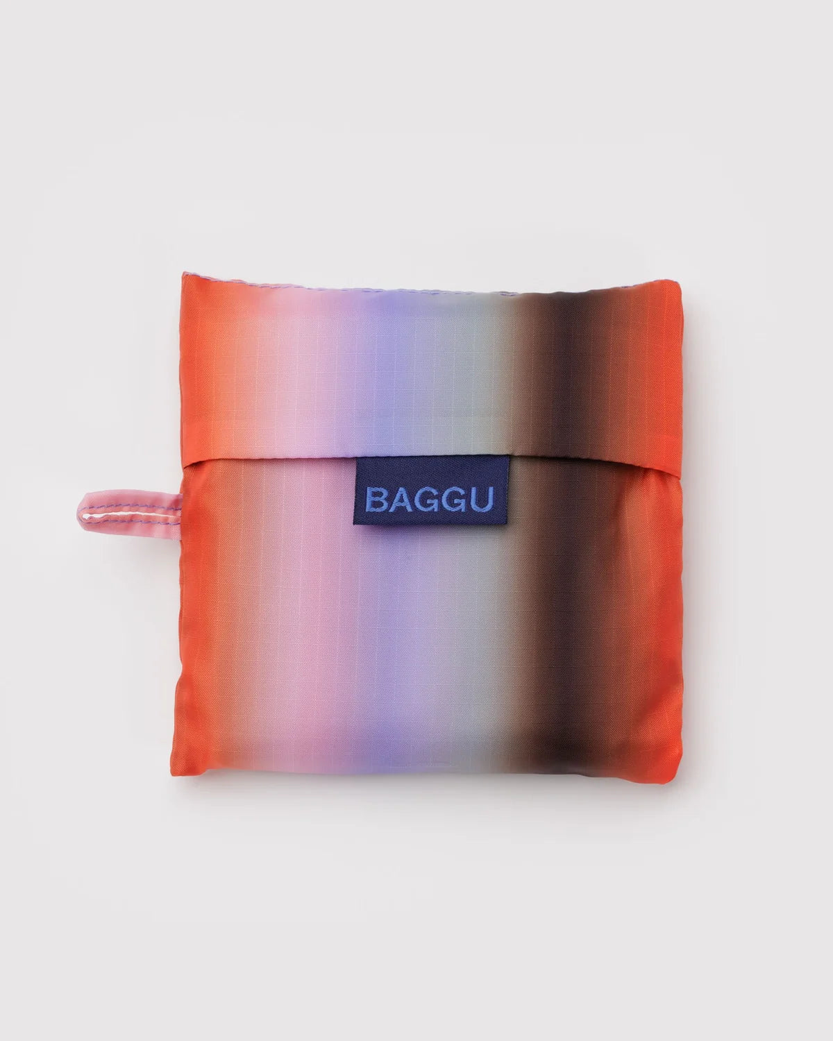 Standard Baggu Gradient Stripe Poppy and Lilac