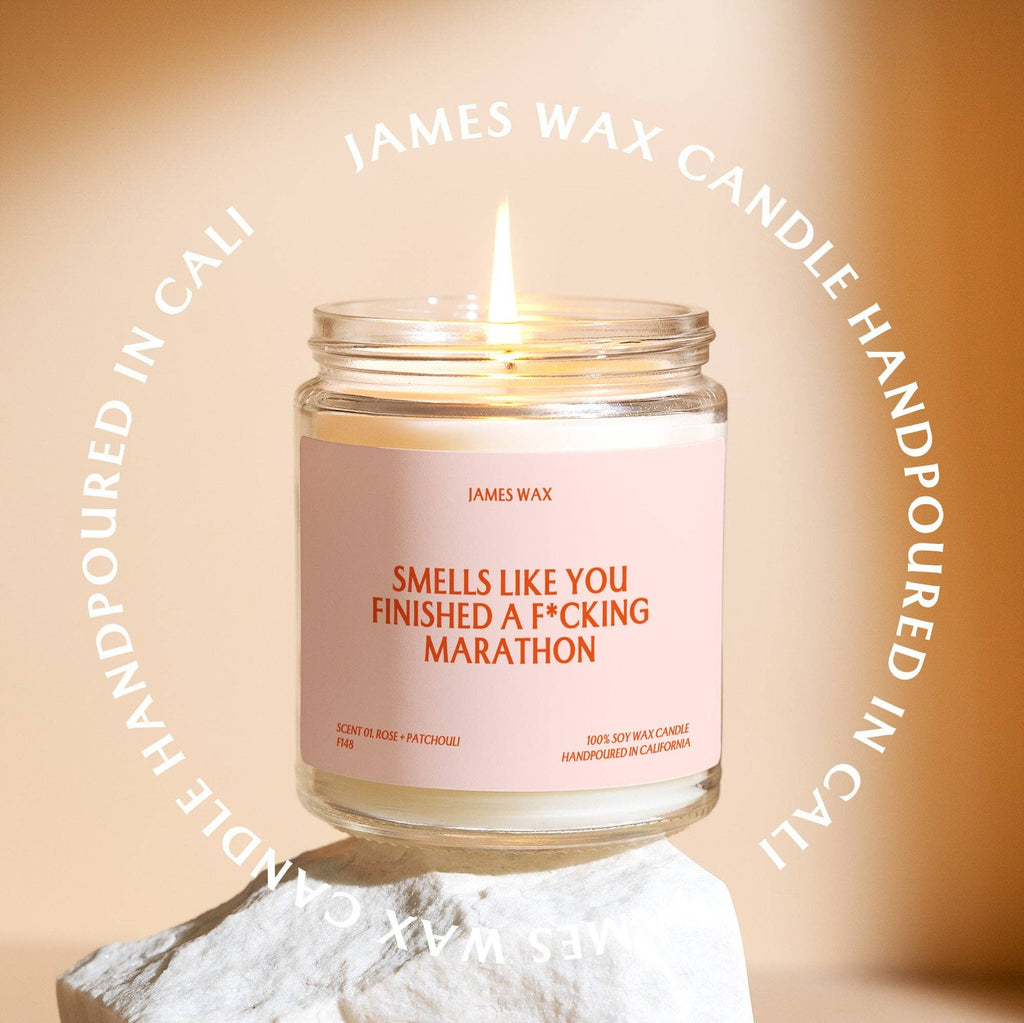 'Smells Like You Finished A F*cking Marathon' Candle