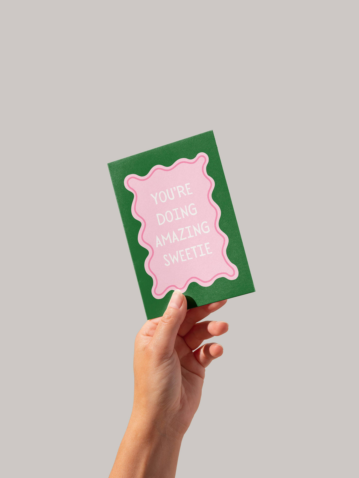 Doing Amazing Sweetie Card