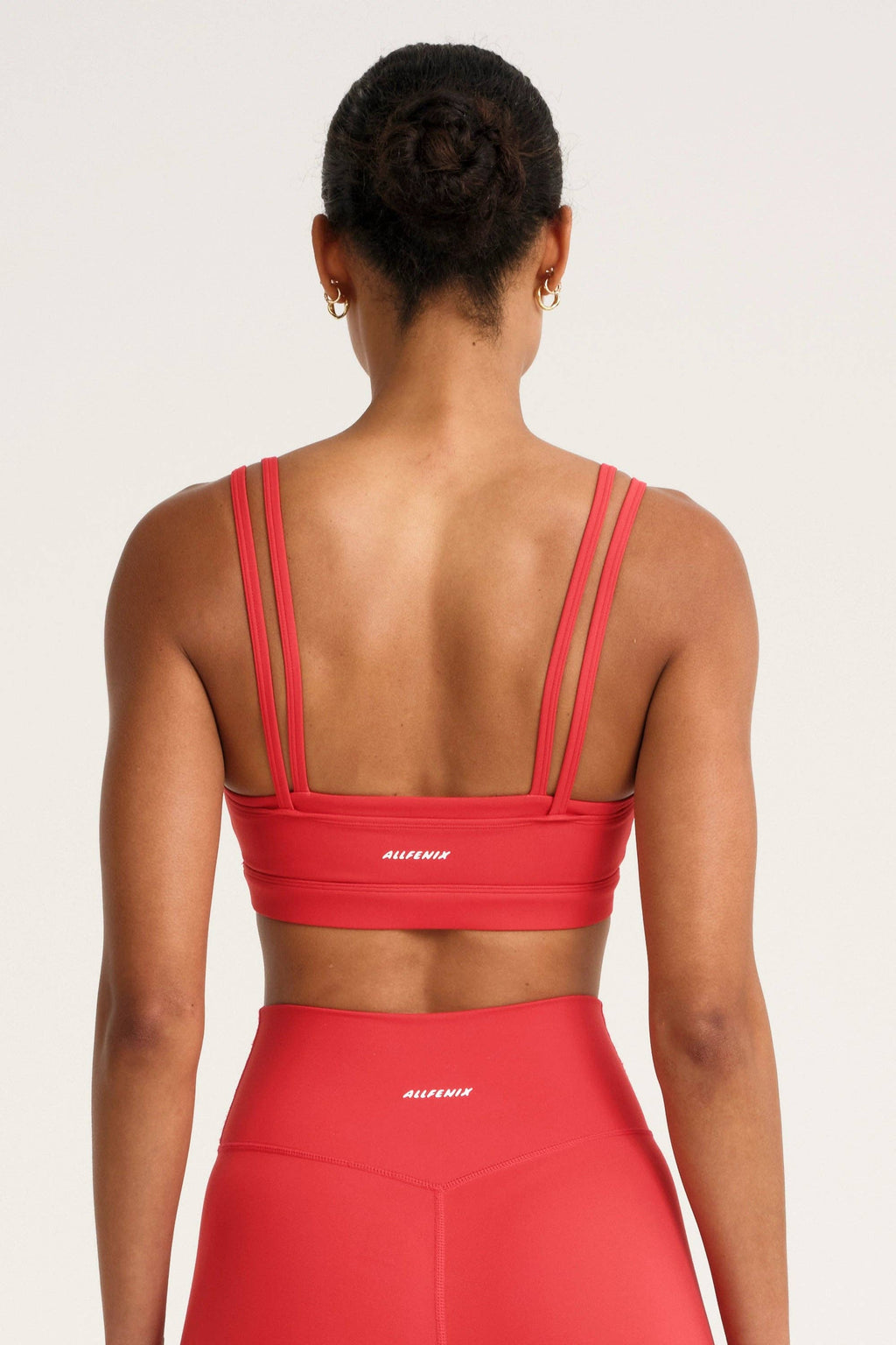 ALLFENIX CloudCore Double Layer Sports Bra - Red