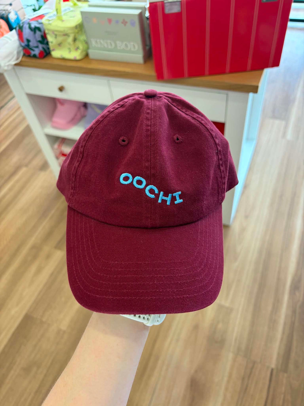 OOCHI Buckle Cap - Burgundy
