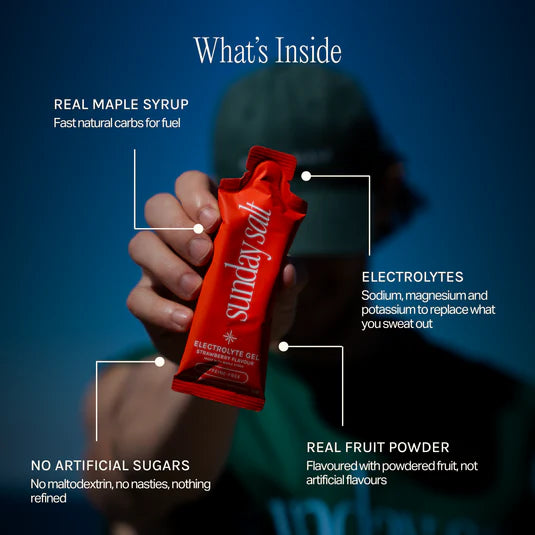 Strawberry - Caffeine-Free Energy Gel