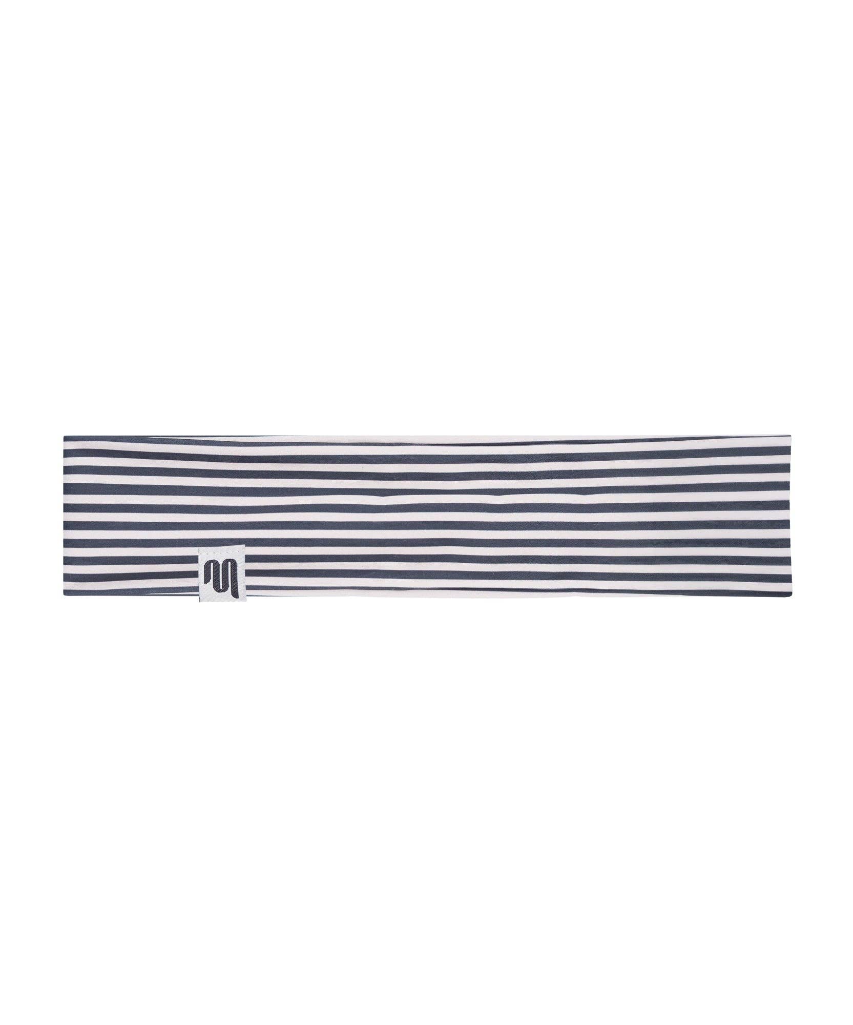Active Headband - Gray Stripe