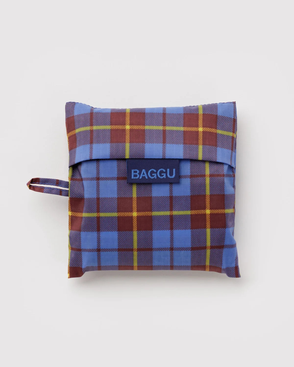 Standard Baggu Blue Tartan