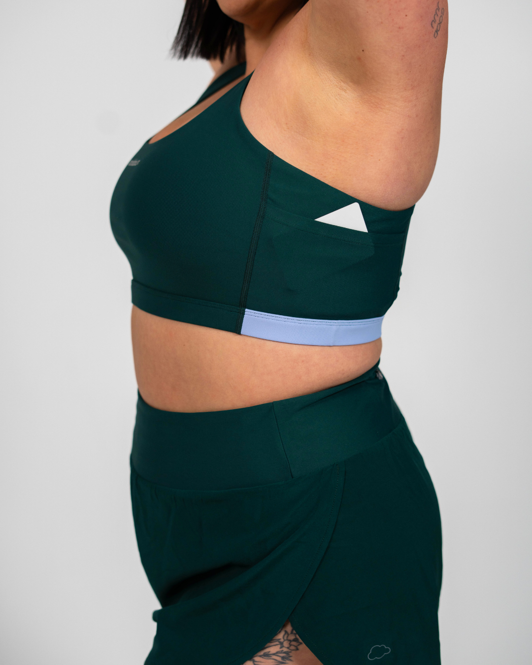 Katherine Bra - Midnight green