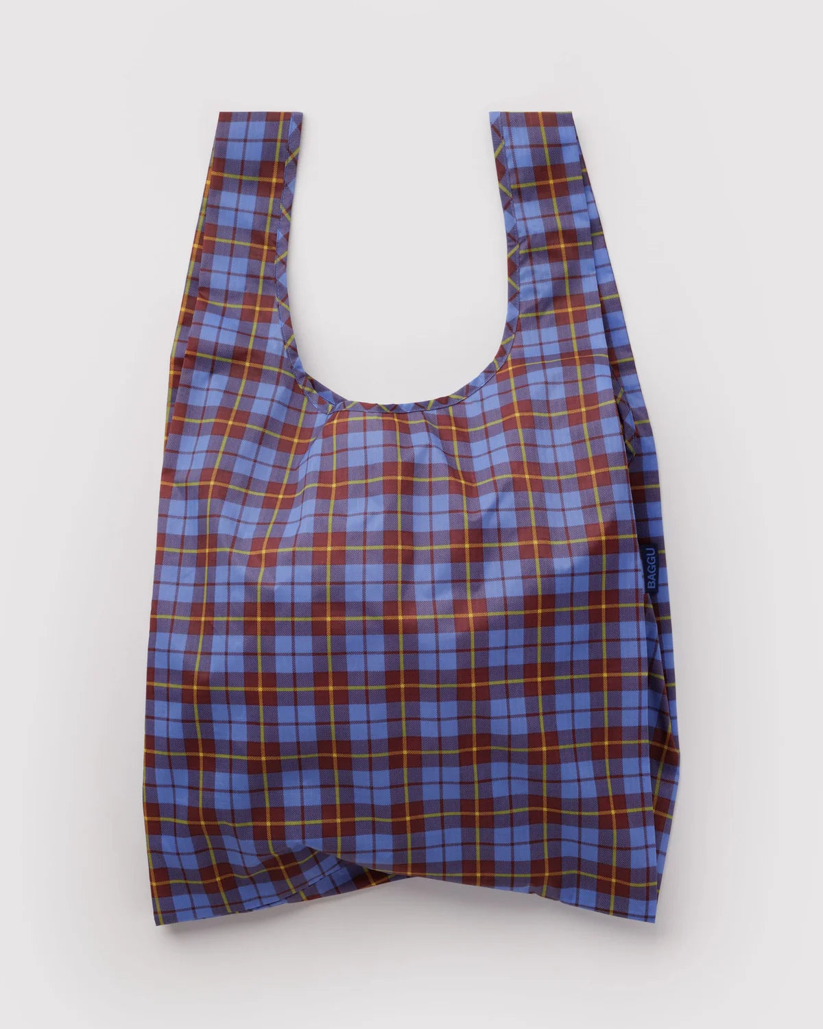 Standard Baggu Blue Tartan