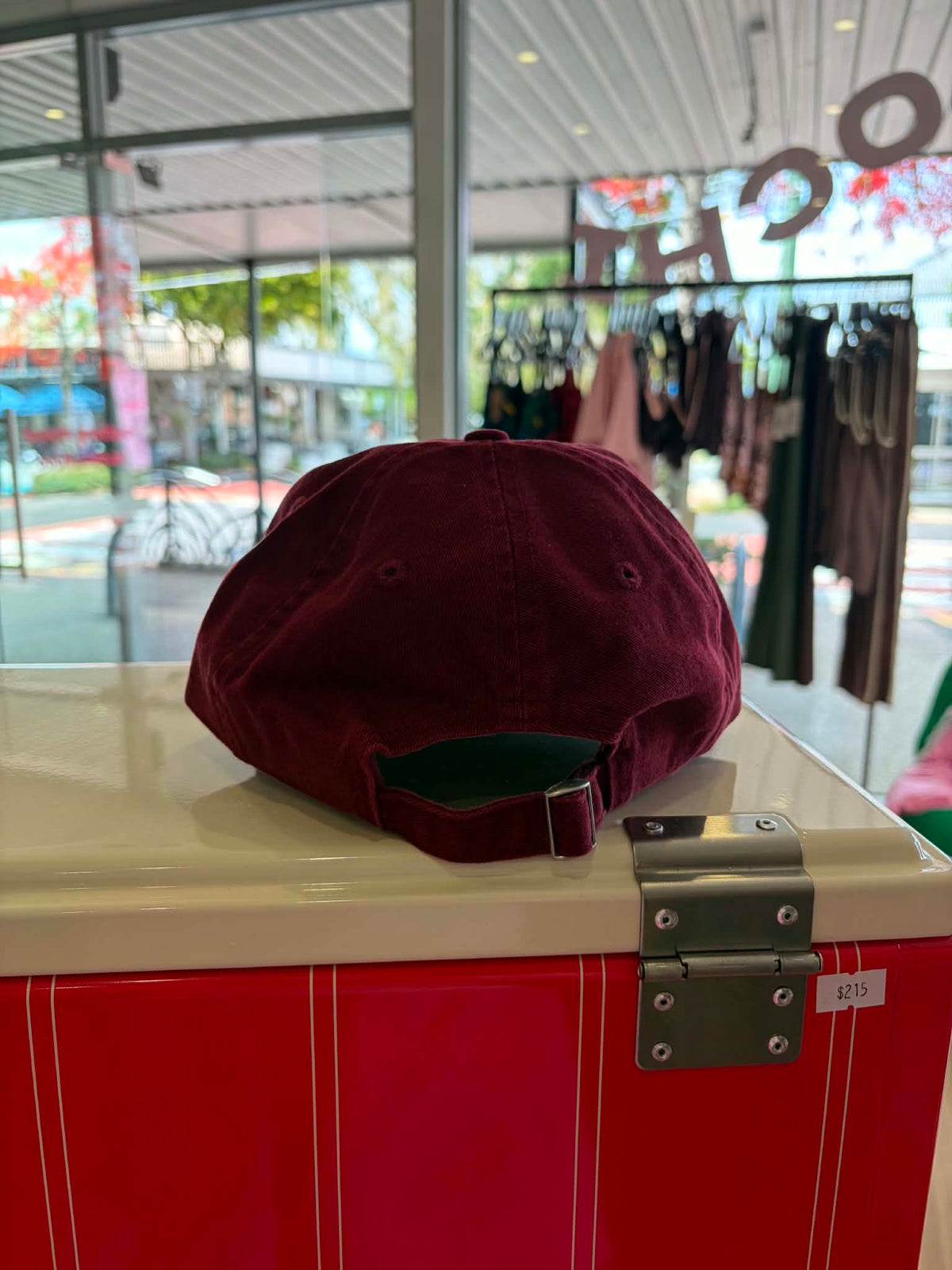 OOCHI Buckle Cap - Burgundy