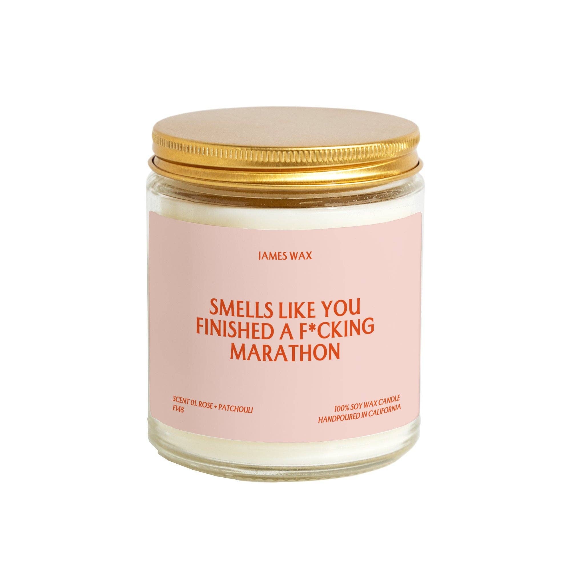 'Smells Like You Finished A F*cking Marathon' Candle