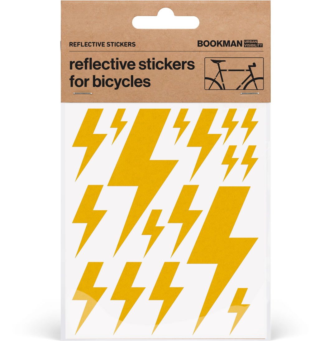 Reflective Stickers Flash Yellow