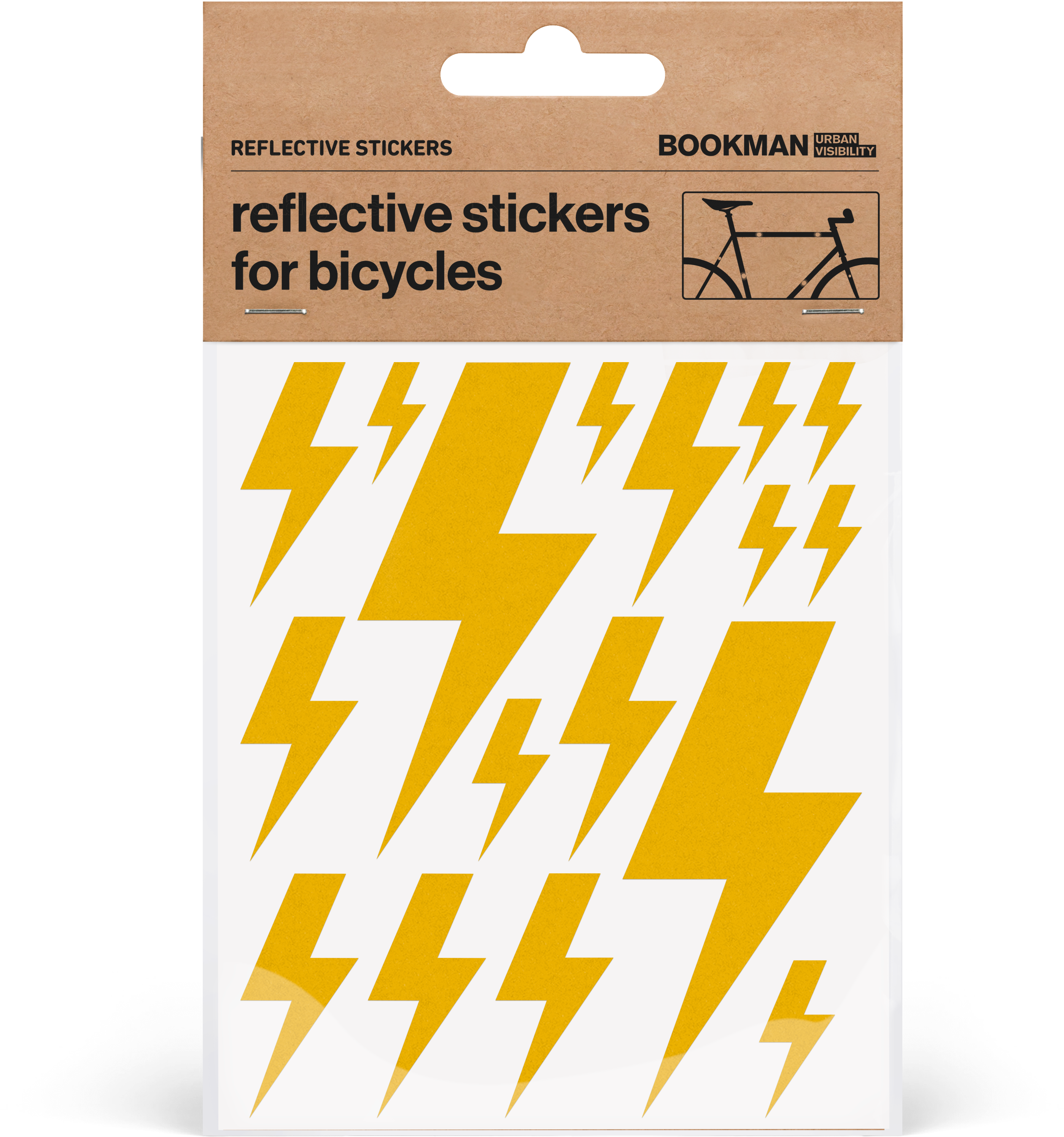 Reflective Stickers Flash Yellow