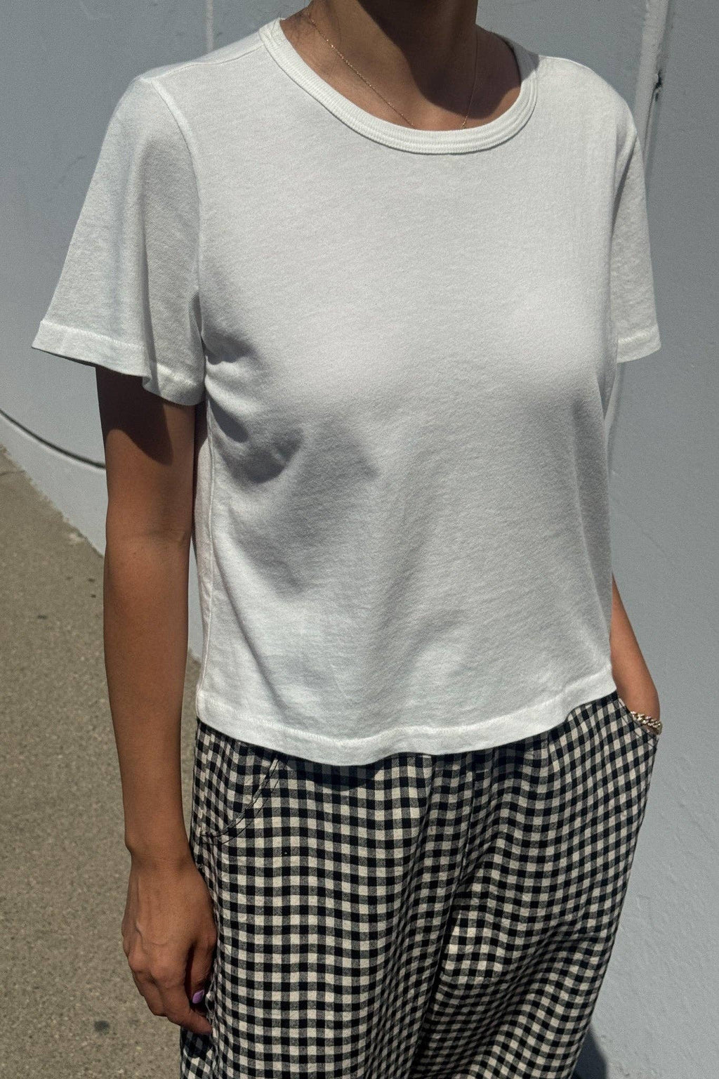 The Little Boy Tee - Vintage White