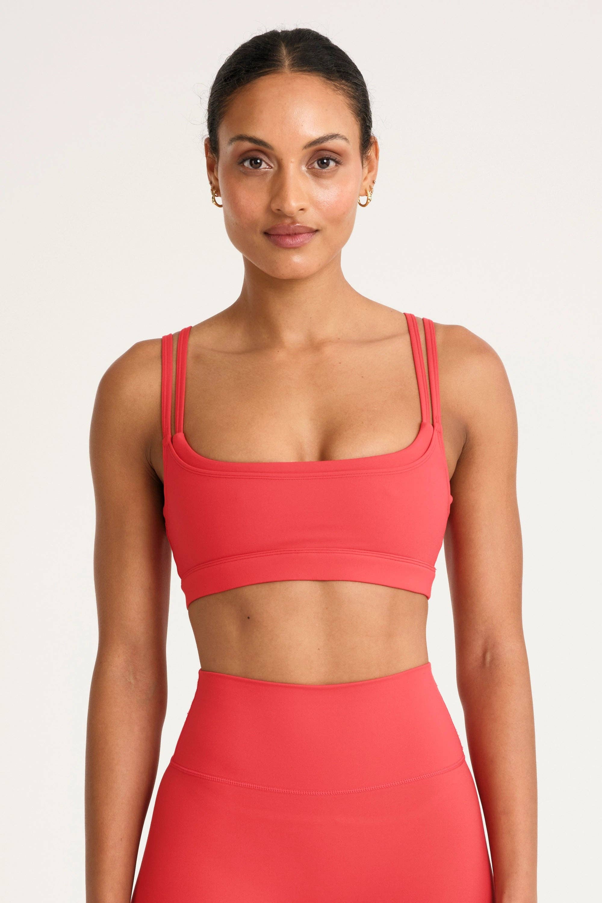 ALLFENIX CloudCore Double Layer Sports Bra - Red