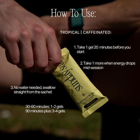 Tropical - Caffeinated Energy Gel