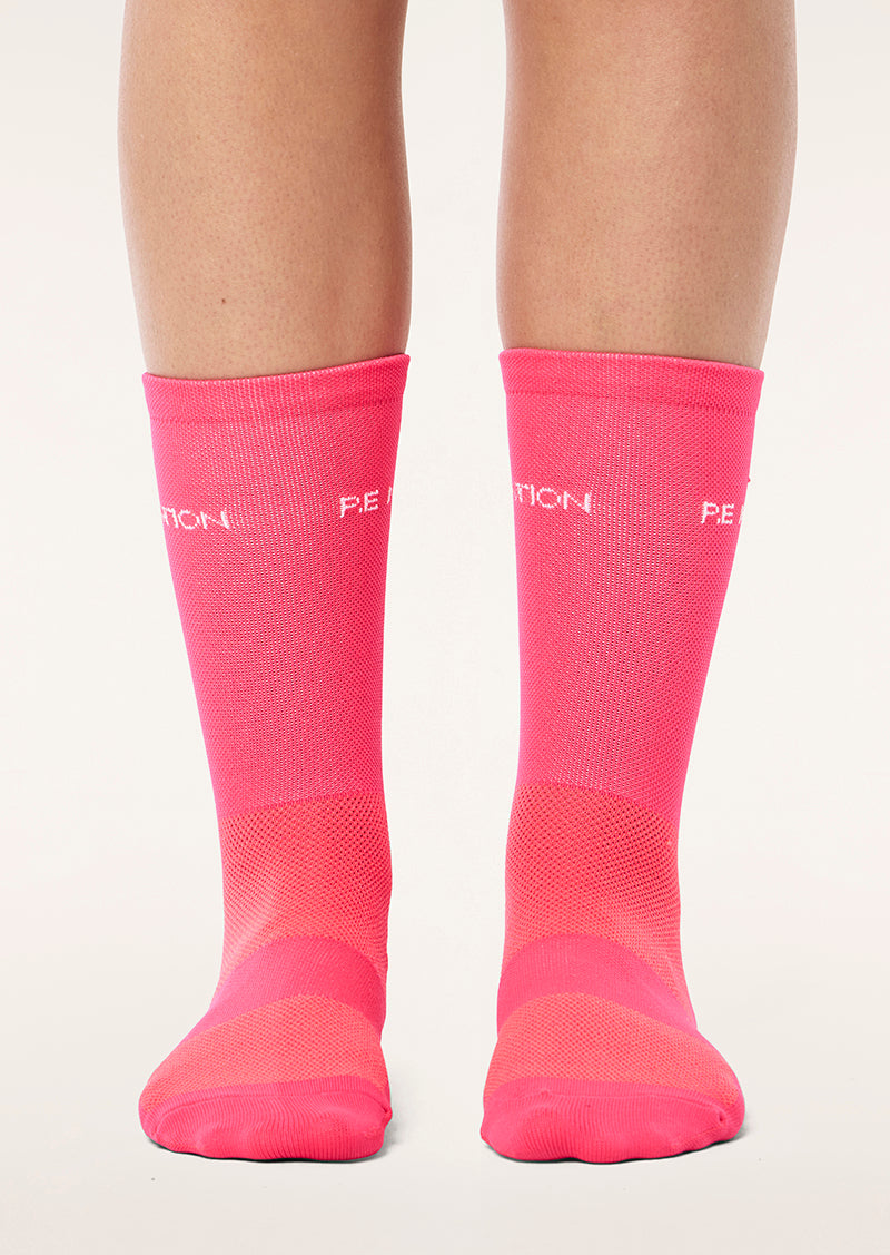 Aero Running Sock In Diva Pink