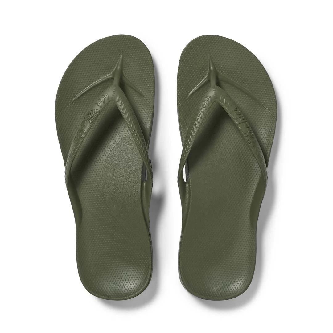 Original Arch Support Thongs - Olive