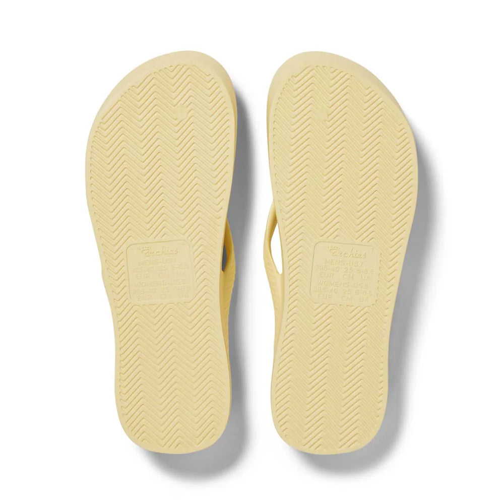 Original Arch Support Thongs - Lemon