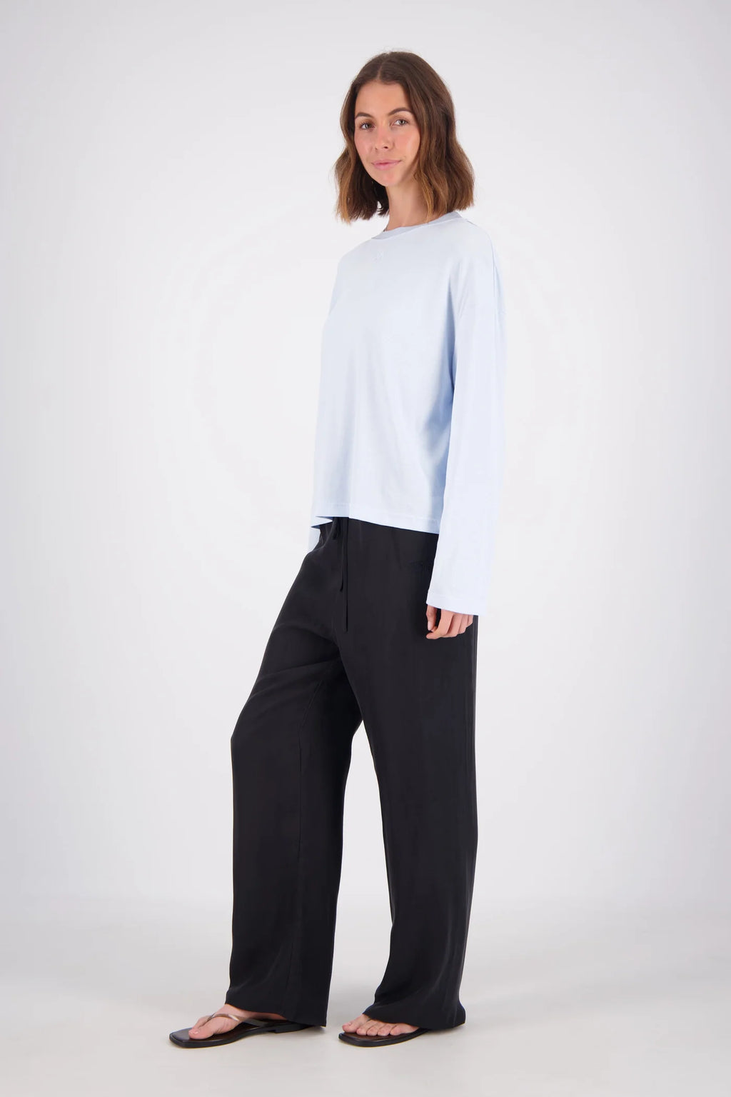 Cabana Long Sleeve T-Shirt - Blue