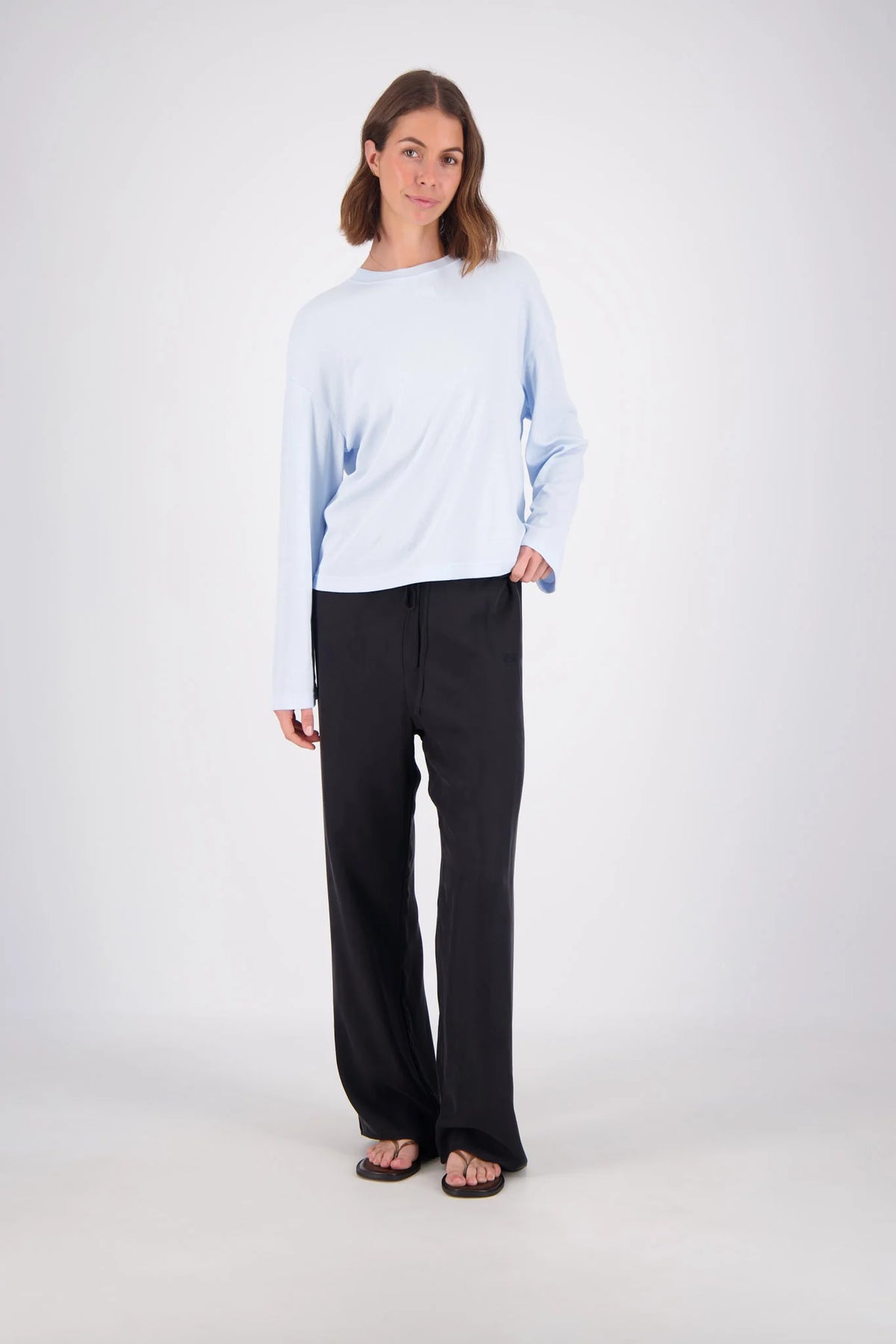 Cabana Long Sleeve T-Shirt - Blue