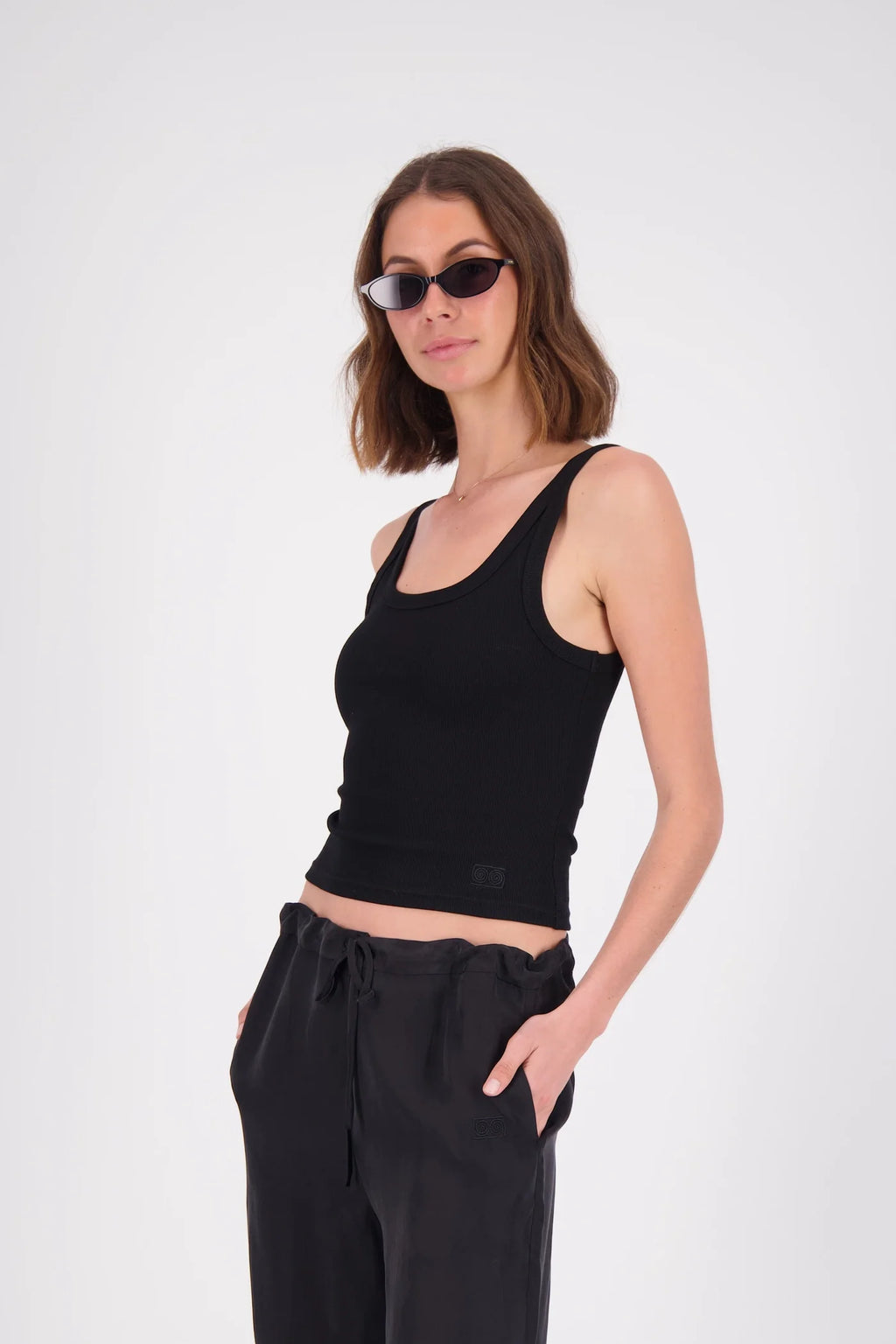 Eileen Tank Top - Black