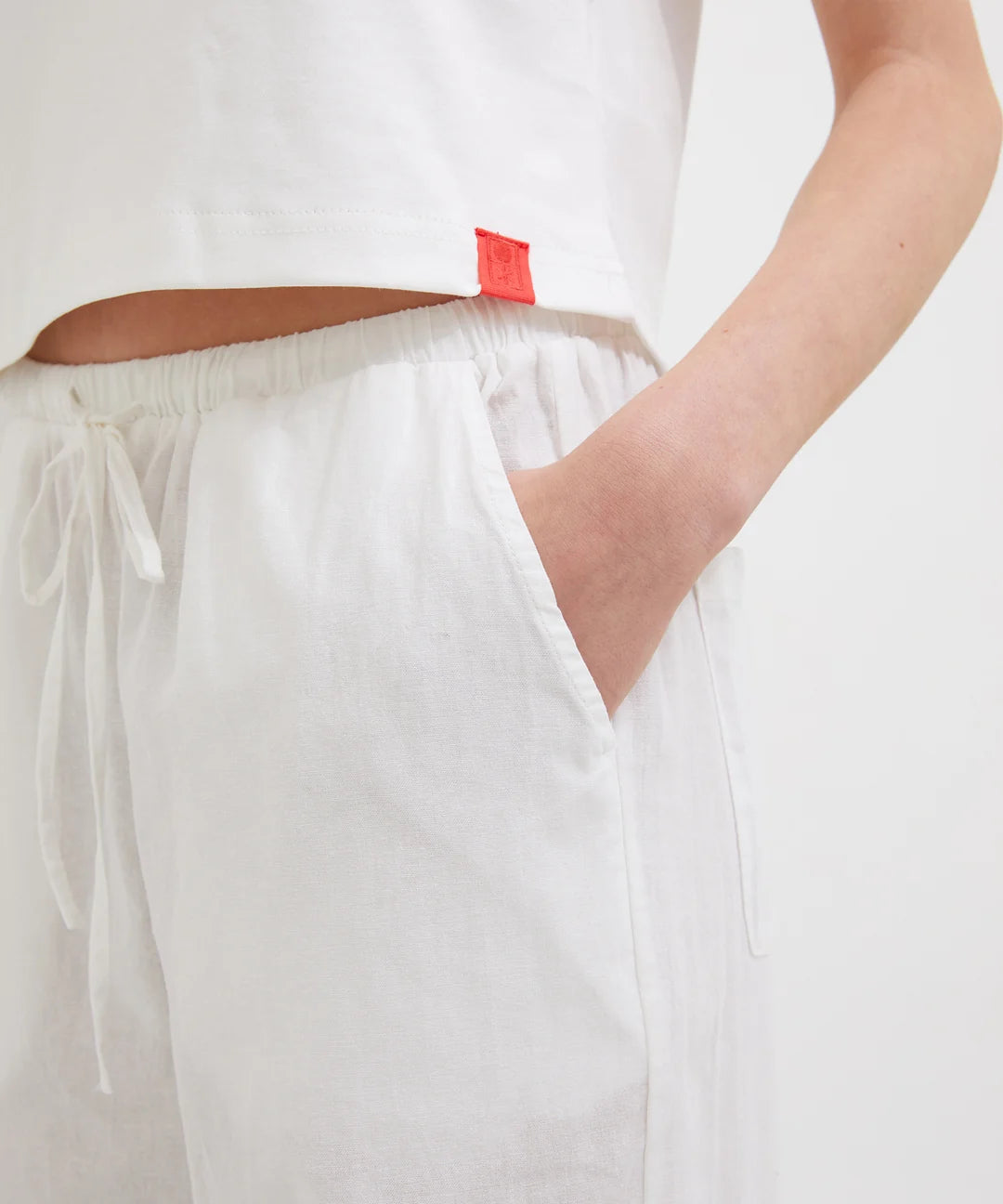 Mini Tee - White