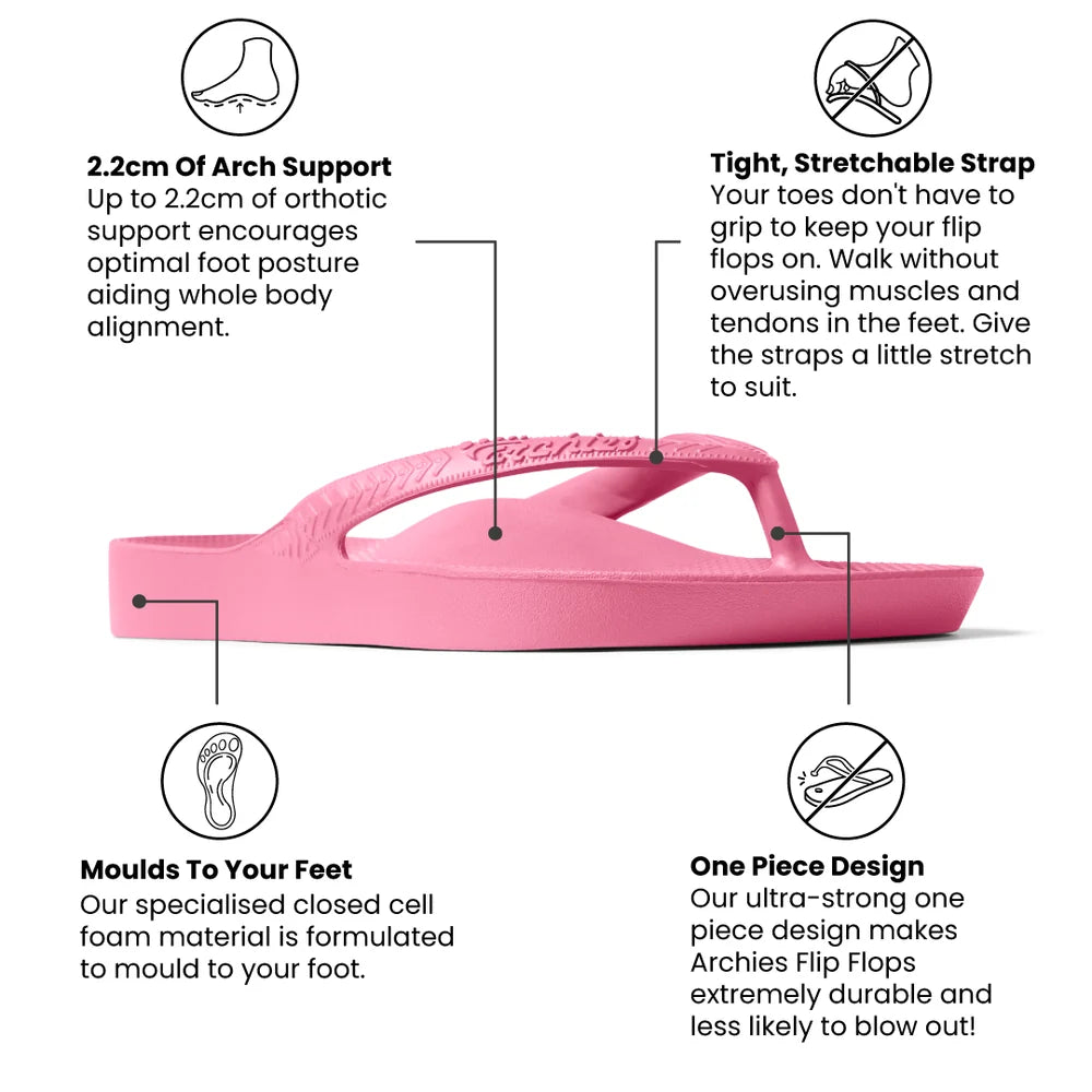 Original Arch Support Thongs - Hot Pink