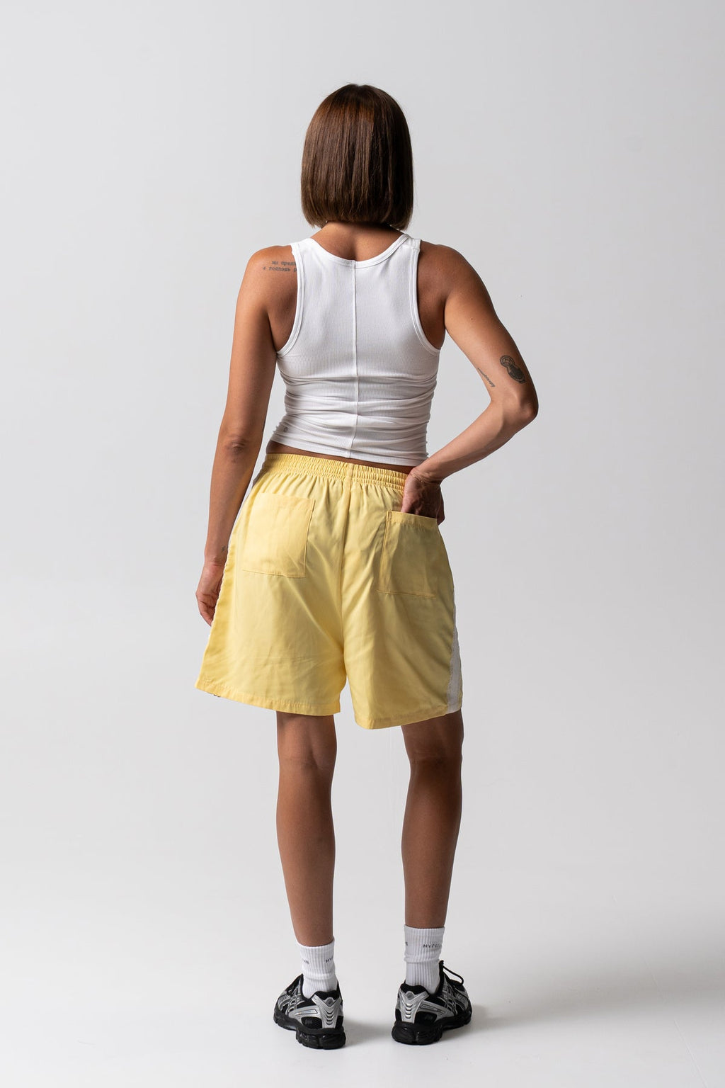 HyperLuxe Lace Mid Short- Butter