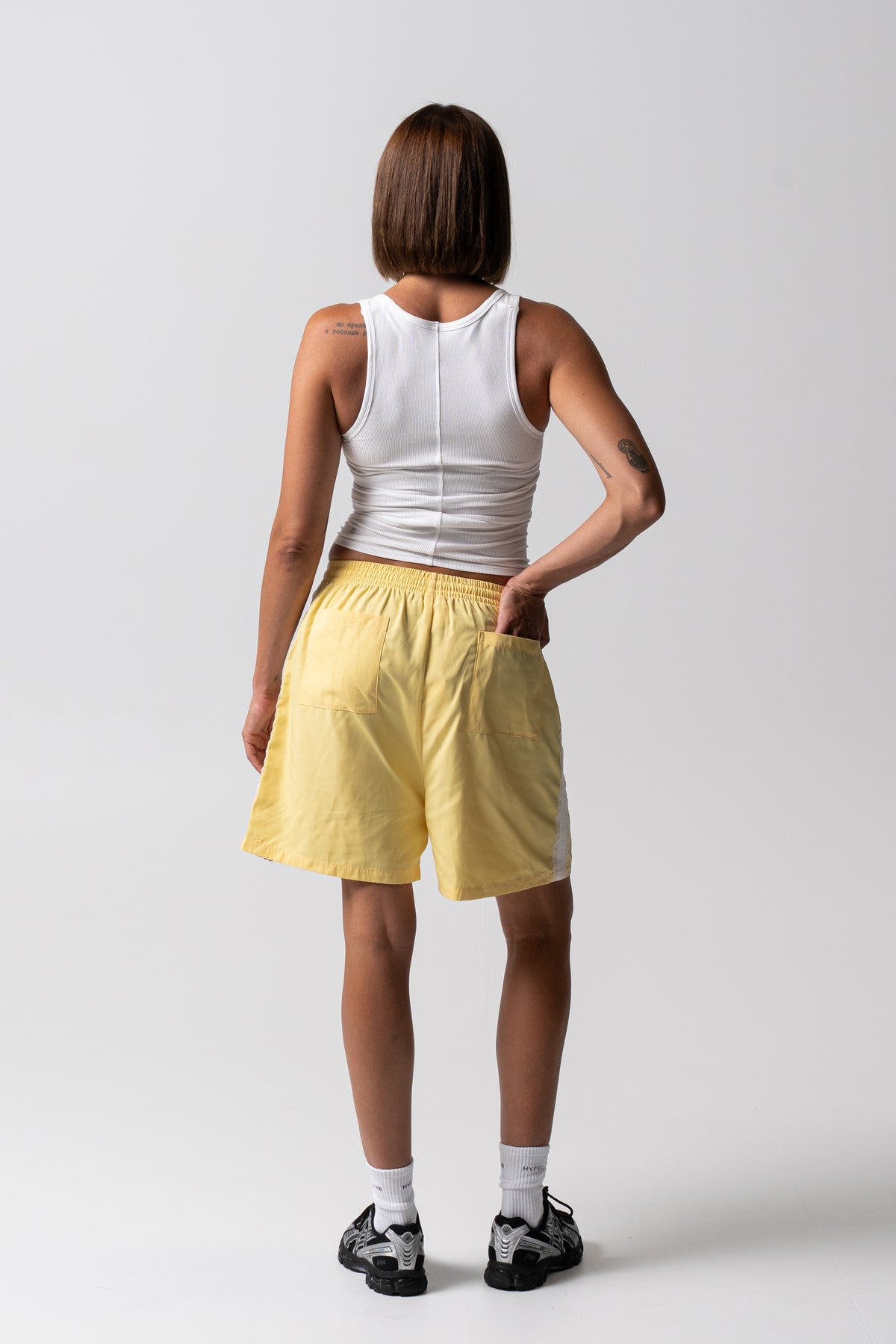 HyperLuxe Lace Mid Short- Butter