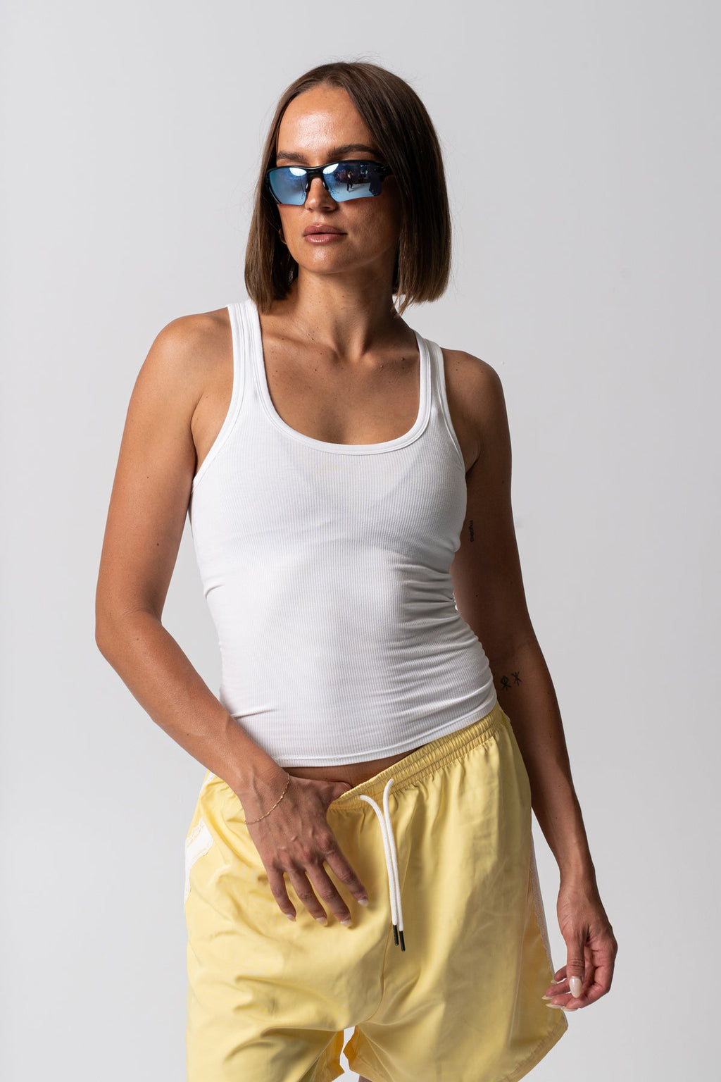 HyperLuxe Lace Mid Short- Butter