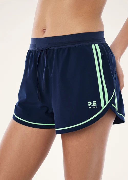 Linear Short In Dark Navy