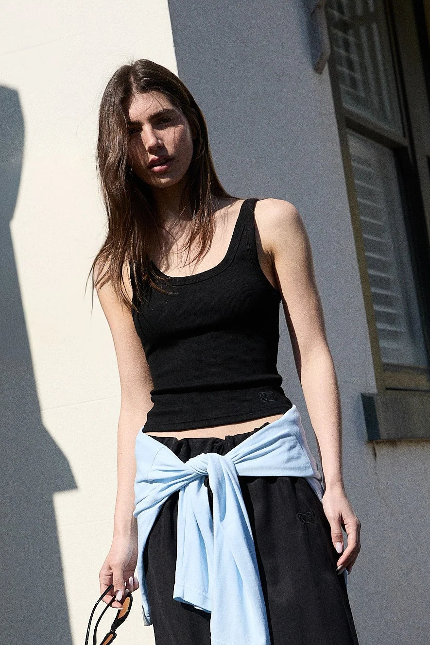 Eileen Tank Top - Black