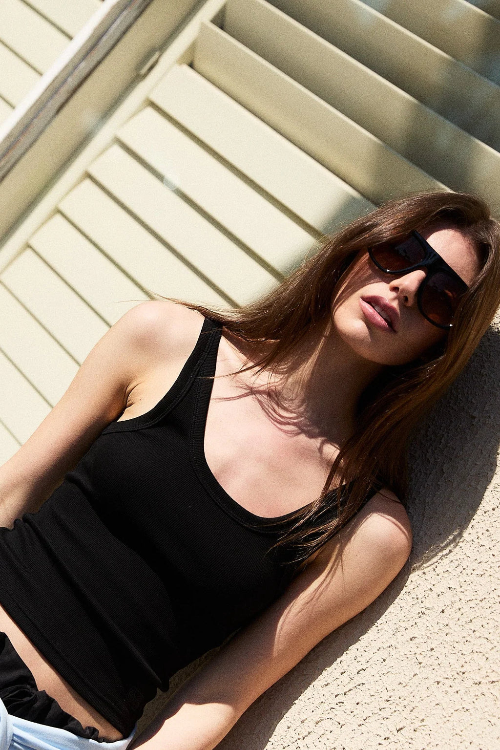 Eileen Tank Top - Black