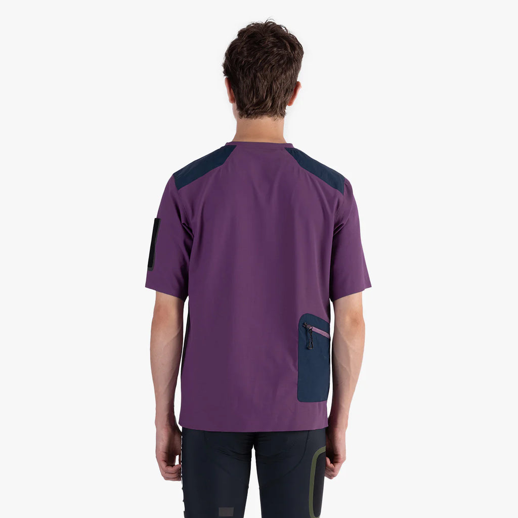 Escape Utility Tee - Deep Plum