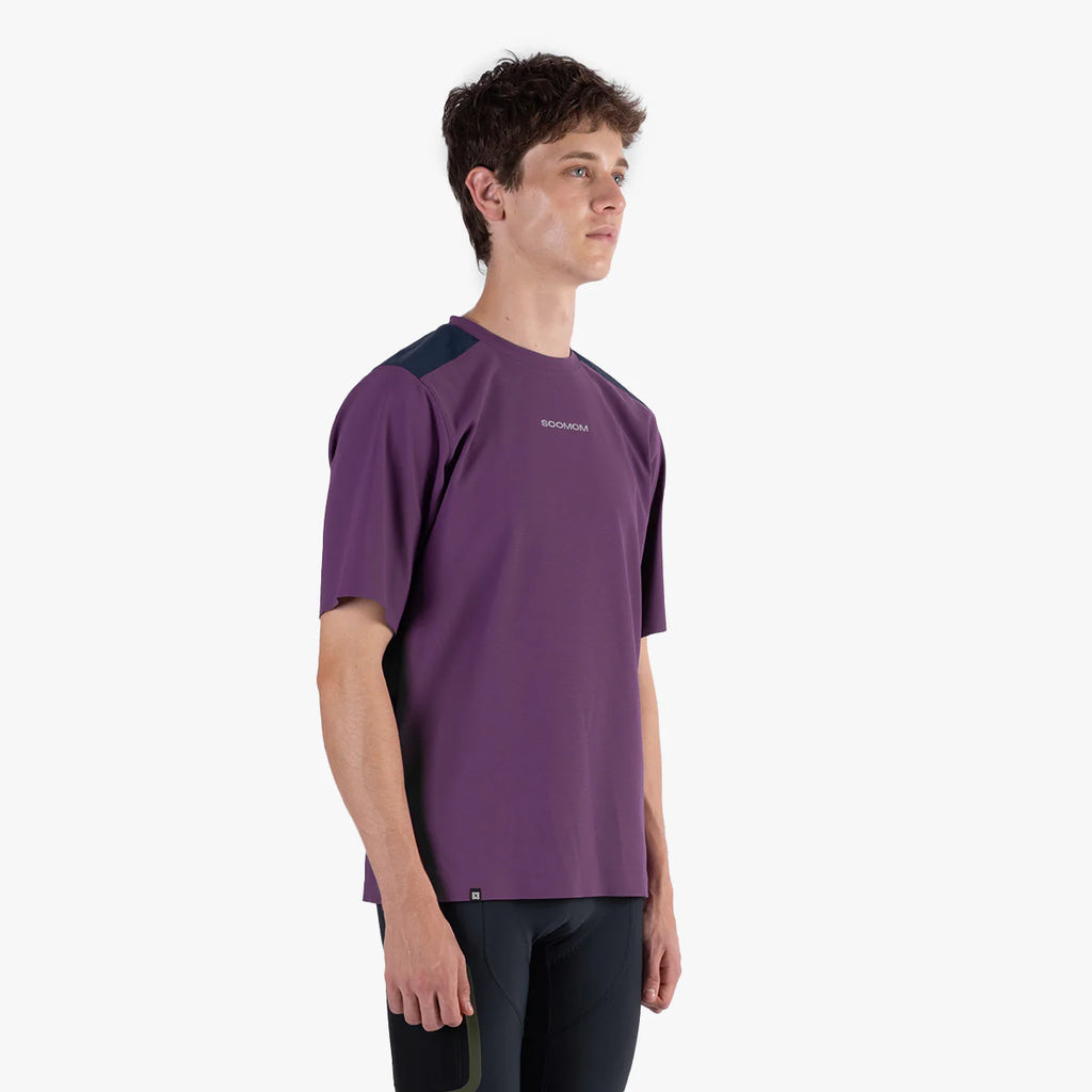 Escape Utility Tee - Deep Plum