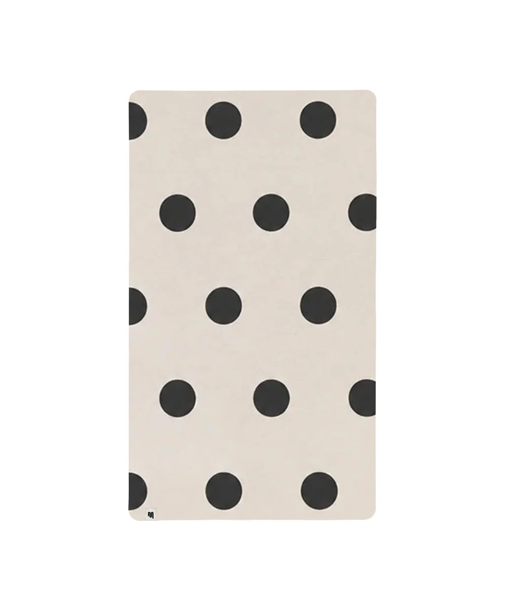 Workout Towel - Polka Dot Cream
