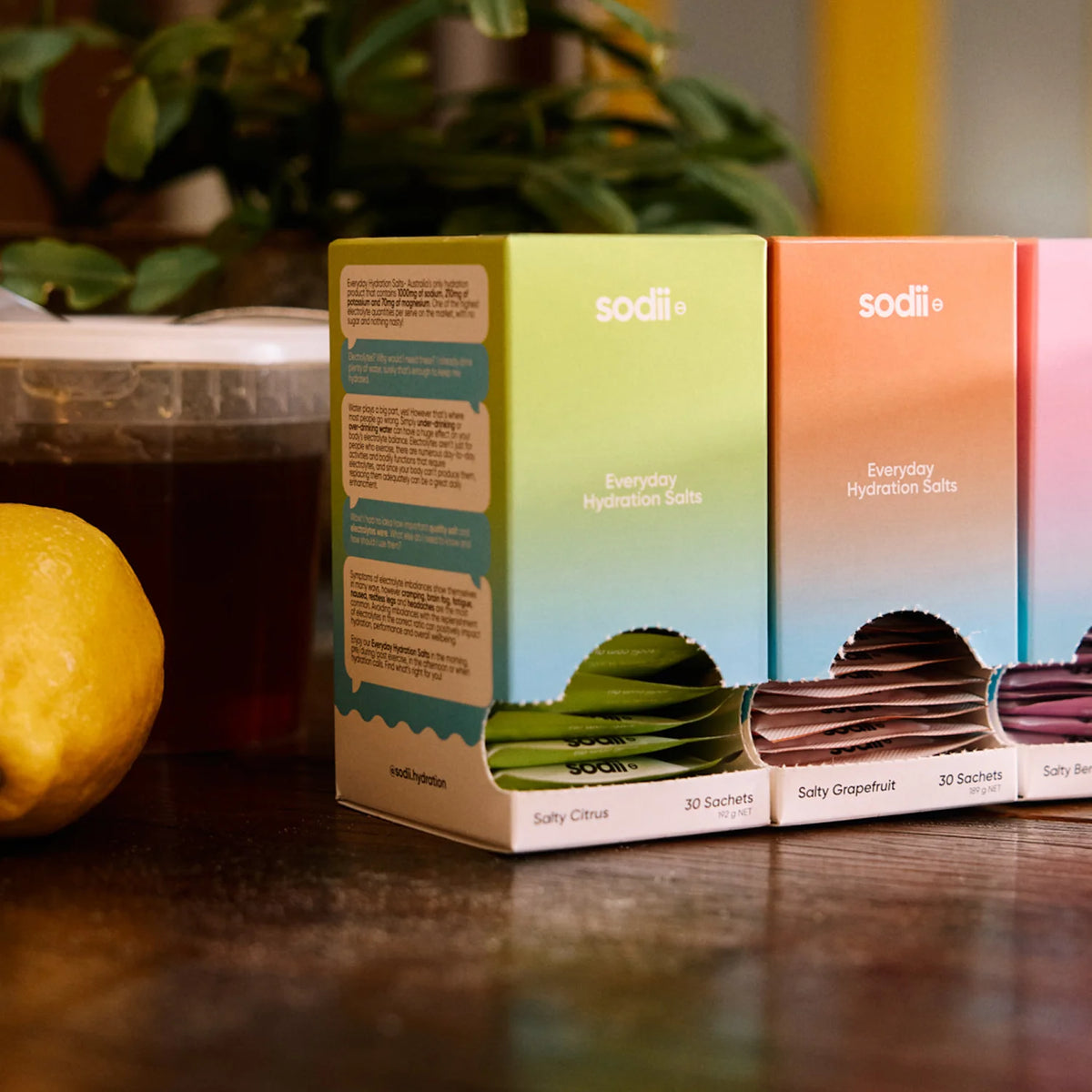 Citrus Flavoured Everyday Hydration Salts - 30 sachets