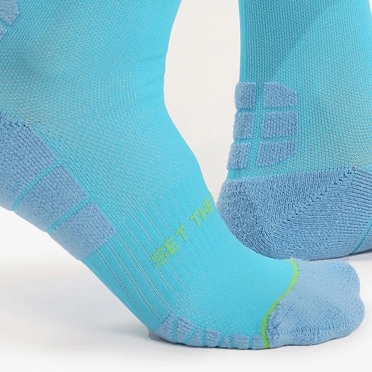 All-Round Reflective Socks - Sky Blue