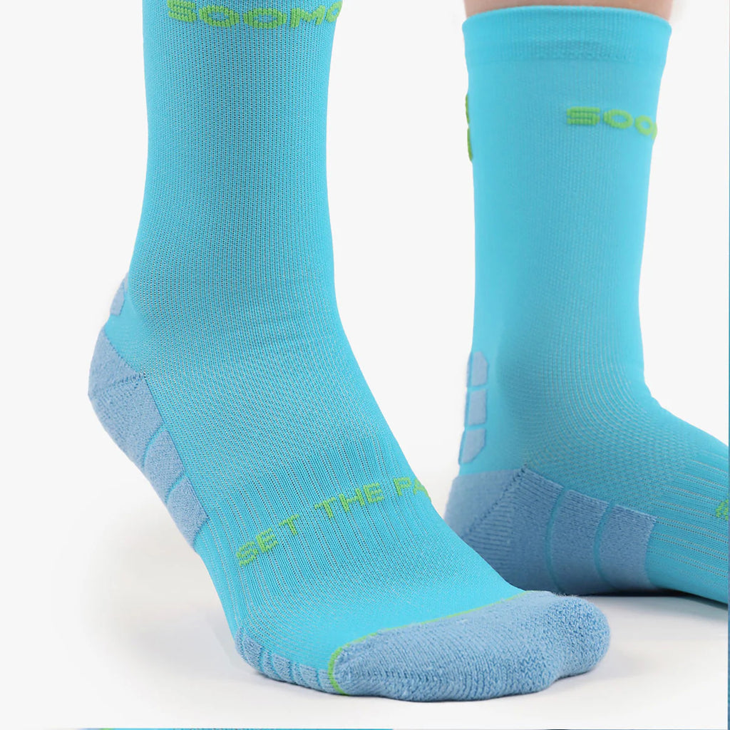 All-Round Reflective Socks - Sky Blue