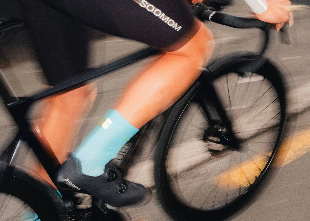 All-Round Reflective Socks - Sky Blue
