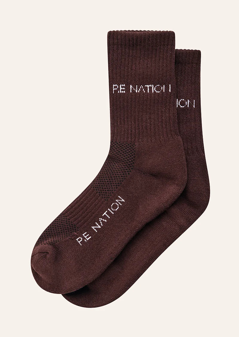 Signature Sock - Plum