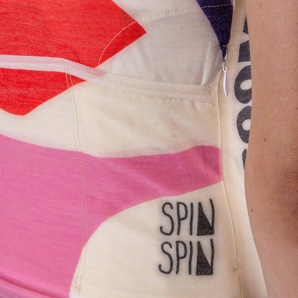 Women's Soomom x Spin Spin Art Series Merino Jersey - Paceline