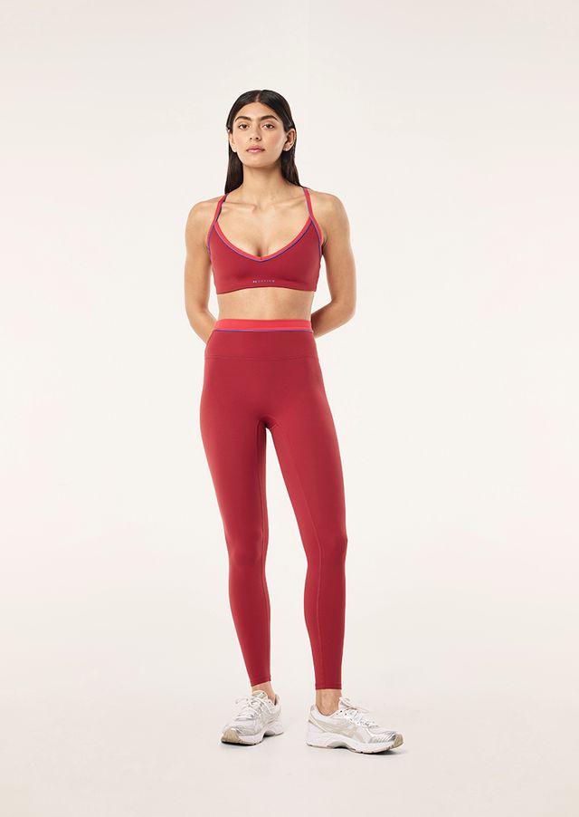 Spectrum Sports Bra in Cherry & Strawberry